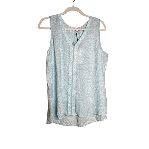 41 Hawthorn Women’s Sleeveless V-Neck Blouse Top Blue NWT Size XL - Picture 2 of 8